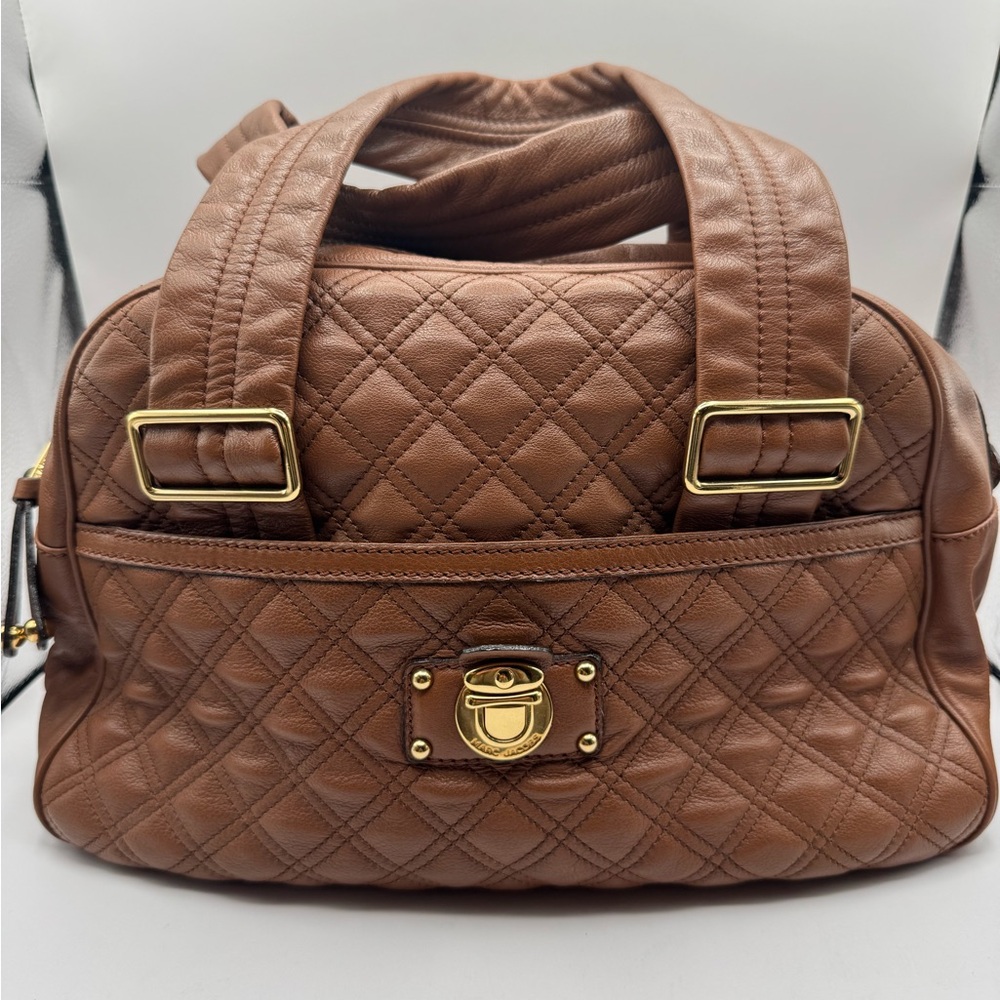 Marc Jacobs quilted top handle bag